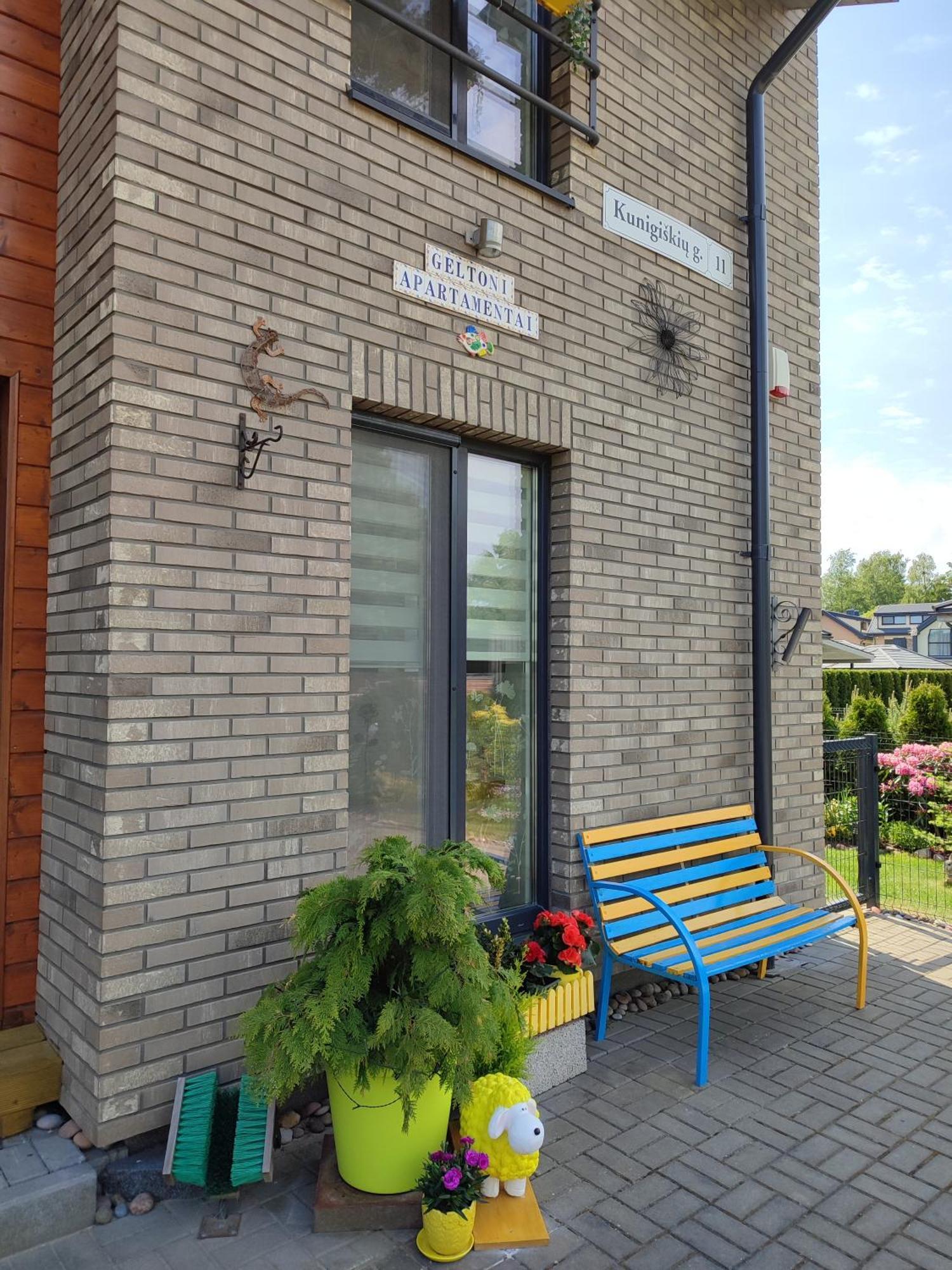 Geltoni Apartamentai Palanga Extérieur photo